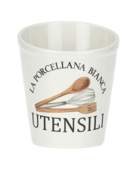 Pojemnik na przybory kuchenne Conserva - Biały, 18 cm