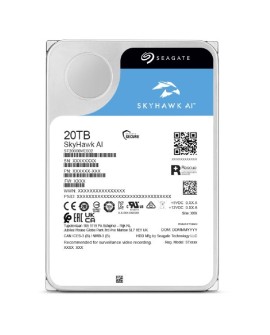 Dysk twardy HDD Seagate Skyhawk AI 20TB 3,5" SATA ST20000VE003