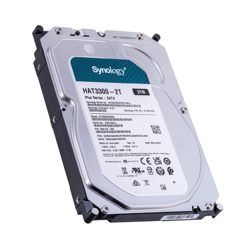 Synology HDD Plus Series (2TB 3.5" SATA)