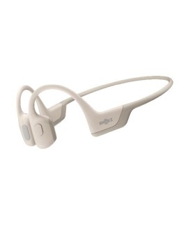 Słuchawki bezprzewodowe kostne Shokz OpenRun Pro USB-A beżowe