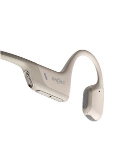 Słuchawki bezprzewodowe kostne Shokz OpenRun Pro USB-A beżowe