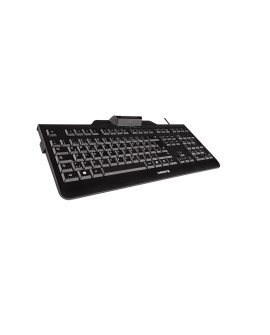 CHERRY KC 1000 SC klawiatura Biuro USB QWERTZ Niemiecki Czarny