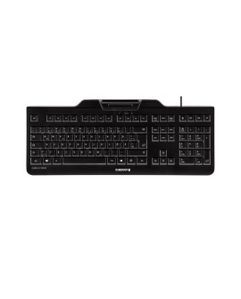 CHERRY KC 1000 SC klawiatura Biuro USB QWERTZ Niemiecki Czarny