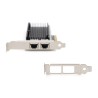 Karta sieciowa przewodowa Dual-port RJ45 10GbE PCIExpress 2.1 Low Profile