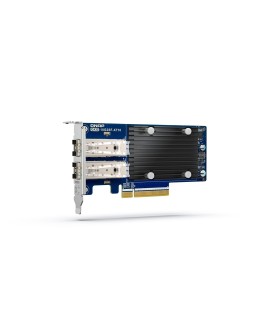 Qnap QXG-10G2SF-X710, 2x SFP+ 10GbE, low-profile, PCIe Gen3 x8