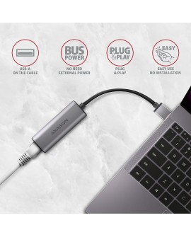 Axagon ADE-25R karta sieciowa Wewnętrzny Ethernet 5000 Mbit/s