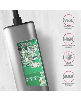 Axagon ADE-25R karta sieciowa Wewnętrzny Ethernet 5000 Mbit/s