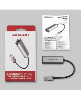 Axagon ADE-25R karta sieciowa Wewnętrzny Ethernet 5000 Mbit/s