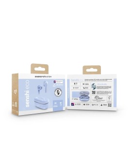 Energy Sistem Senshi Eco Zestaw słuchawkowy True Wireless Stereo (TWS) Douszny Połączenia/Muzyka/Sport/Codzienność Bluetooth