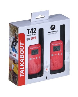 Radiotelefon wielofunkcyjny Motorola T42 RED 5031753007492