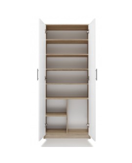 Szafa aktowa OLIV 2D 74x35xH180 sonoma/biały