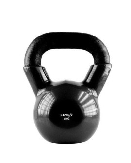 Kettlebell winylowy 8 kg czarny HMS KNV08