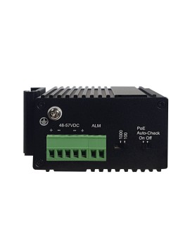 ALLNET ALL-SGI8004P łącza sieciowe Nie zarządzany Gigabit Ethernet (10/100/1000) Obsługa PoE Czarny