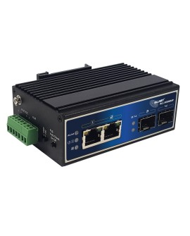 ALLNET ALL-SGI8004P łącza sieciowe Nie zarządzany Gigabit Ethernet (10/100/1000) Obsługa PoE Czarny