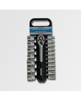 HONITON ZESTAW KLUCZY 19el. 1/2"