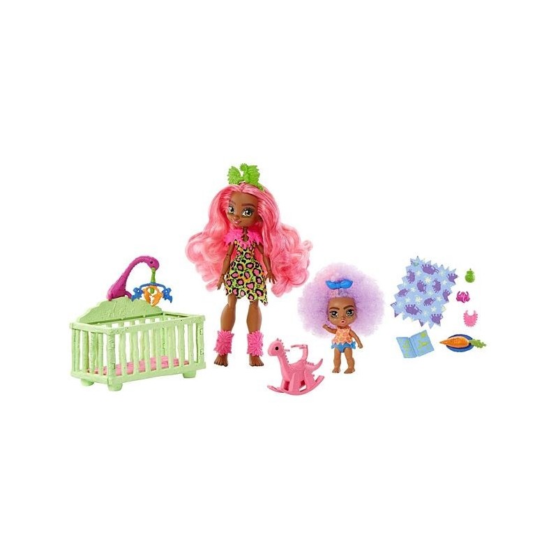 CAVE CLUB Lalka Jaskiniowa opiekunka GNL92 MATTEL