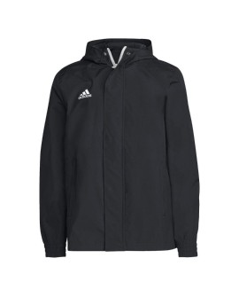 Kurtka dla dzieci adidas Entrada 22 All Weather czarna H57510 140cm