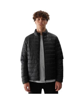 Kurtka męska puchowa 4F M376 głęboka czerń 4FWSS24TDJAM376 20S 2XL