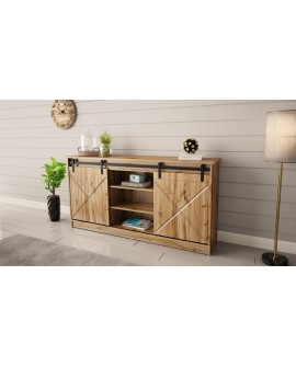 Komoda 160x80x35 GRANERO dąb wotan