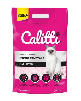 CALITTI Micro Crystals - żwirek silikonowy dla kota - 3,8l