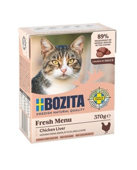 BOZITA Wątróbka drobiowa w sosie - dla kota - 370g
