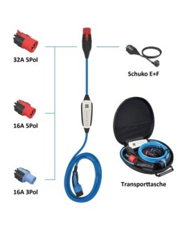 NRGkick 32A Standard WiFi&Bluetooth 5m Ładowarka mobilna do samochodu elektrycznego (WYPRZEDAŻ)
