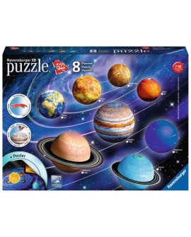 Puzzle 3D Układ Planetarny 960 elementów