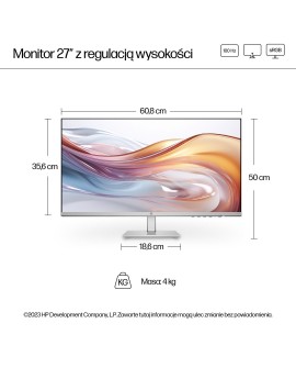 MONITOR HP LED IPS 27" 527sh (94C50E9) 100Hz