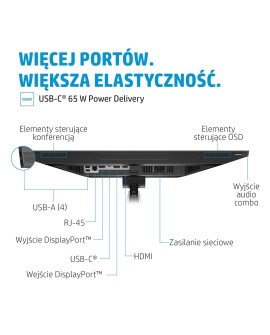 MONITOR HP LED 23,8” E24M G4 (40Z32AA)