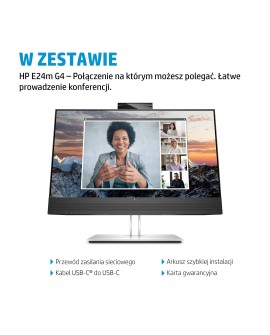 MONITOR HP LED 23,8” E24M G4 (40Z32AA)
