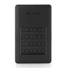 Verbatim zewnętrzny dysk twardy, Store N Go Secure Portable, 2.5", USB 3.0 (3.2 Gen 1), 1TB, 53401, czarny, szyfrowany, z klawia