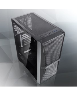 RAIJINTEK SILENOS MS Midi Tower Czarny