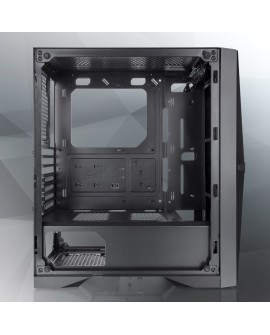 RAIJINTEK SILENOS MS Midi Tower Czarny