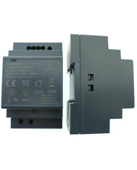 ZASILACZ IMPULSOWY NA SZYNĘ DIN ESPE HDN-6012 12V/54W/4.5A