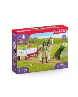 Schleich 42533 Przygoda Sary na kampingu Horse Club