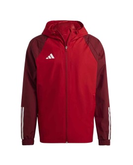 Kurtka męska adidas Tiro 23 Competition All Weather czerwona HE5653 M