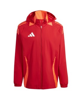 Kurtka męska adidas Tiro 24 Competition All-Weather czerwona IR9522 L