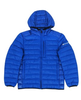 Kurtka męska Champion Hooded niebieska 220340 BS008 L