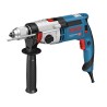 Bosch GSB 24-2 Professional 3000 RPM Czarny, Niebieski, Szary