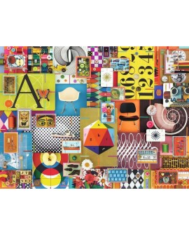 Ravensburger Eames Puzzle układanka 1500 szt. Inne