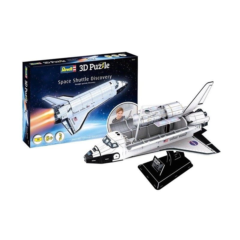 Revell 00251 Puzzle 3D Prom kosmiczny Discovery