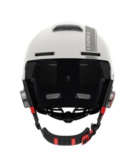 Kask narciarski Bluetooth 54-58cm Intercom/SOS biał