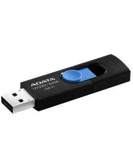 ADATA FLASHDRIVE UV320 64GB USB3.1 Black-Blue
