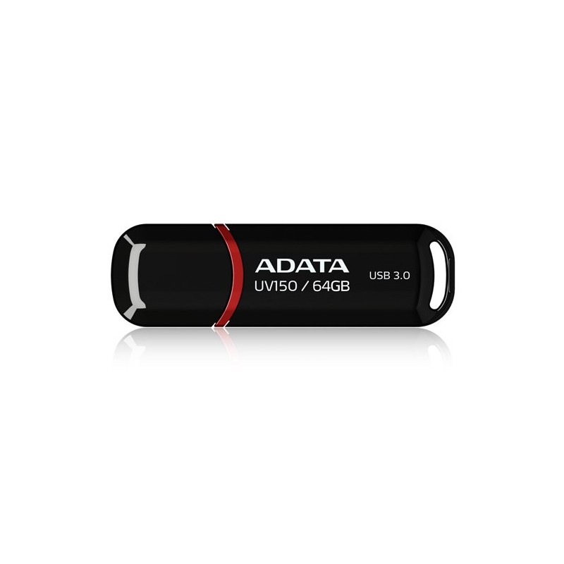 Pendrive ADATA UV150 AUV150-64G-RBK (64GB USB 3.0 kolor czarny)