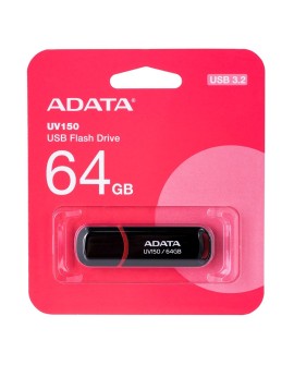 Pendrive ADATA UV150 AUV150-64G-RBK (64GB USB 3.0 kolor czarny)