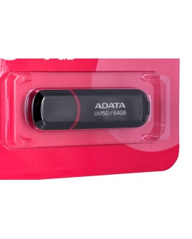 Pendrive ADATA UV150 AUV150-64G-RBK (64GB USB 3.0 kolor czarny)