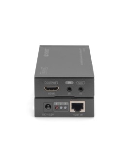 Extender HDMI do 70m po Cat.5e UHDHDBaseT 4K 30Hz 3D HDCP 2.2 z IR, audio (zestaw)