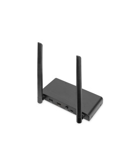Przedłużacz/Extender KVM HDMI+USB bezprzewodowy 200m 1080p FHD 60Hz (zestaw)