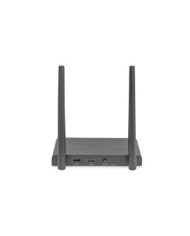 Przedłużacz/Extender KVM HDMI+USB bezprzewodowy 200m 1080p FHD 60Hz (zestaw)