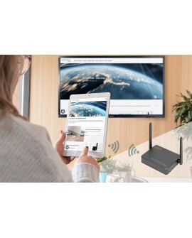 Przedłużacz/Extender HDMI system pracy zespołowej,bezprzewodowy 50m 4K 60Hz 5GHz (zestaw)